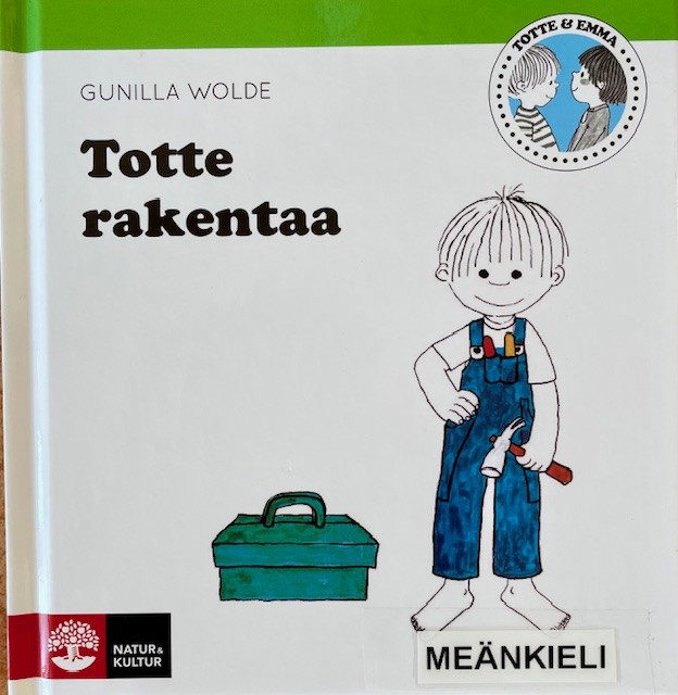 Omslagsbild för boken Totte rakentaa