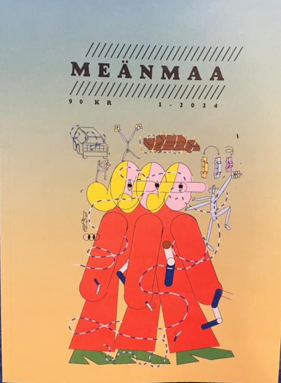 Omslagsbild för boken Meänmaa (kulturtidskrift)