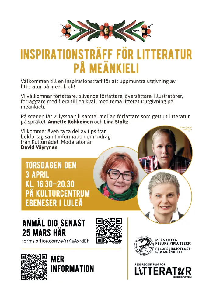 Inspirationträff affisch