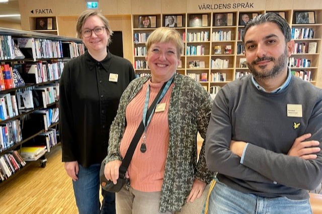 Matilda Granberg, Katarina Möller och Barakat Aldammad